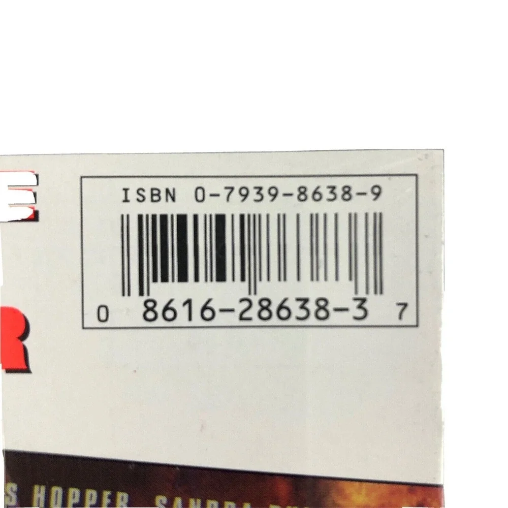 Speed VHS 1994‎ Keanu Reeves Sandra Bullock Unopened Brand New Sealed Movie